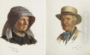 The Village Gossip; And A Reformed Character by James Hayllar