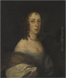 Portrait Of A Lady, Said To Be Jane Lane, Lady Fisher