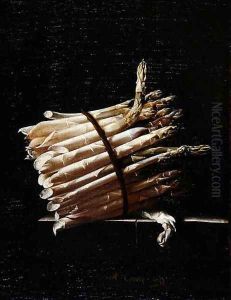 Bunch of Asparagus, 1703 by Adriaen Coorte