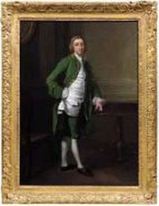 Portrait Of A Gentleman, Possibly Mr. Goodyear St. John