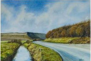 Country Road Scene by John Haynes-Williams