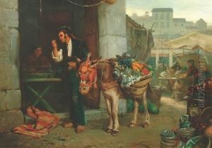 The Market Trader by John Haynes-Williams