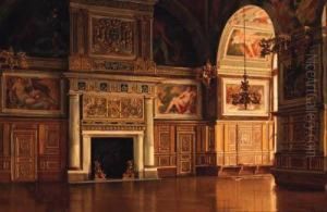 A Palatial Interior by John Haynes-Williams