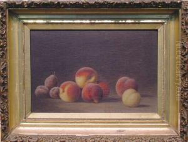 Still Life With Peaches And Plums - view 1