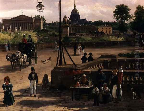 Place de la Concorde, 1829 - view 1