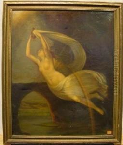 Iris Carrying The Sky And River Waters To Olympus by Guy Head