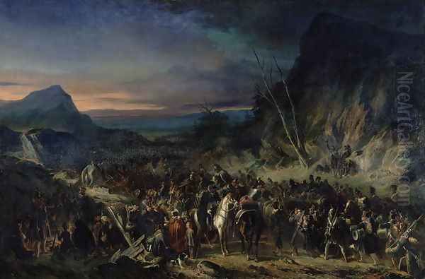 The Ravine, Campaign of 1809, 1843 - view 1