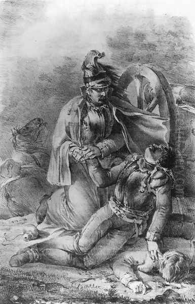 Death of the Cavalryman 1818 - view 1