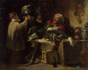 Soldier and Boys by Nicolas Toussaint Charlet
