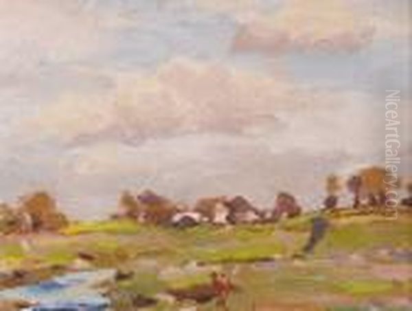 Cottage And River Flats - view 1