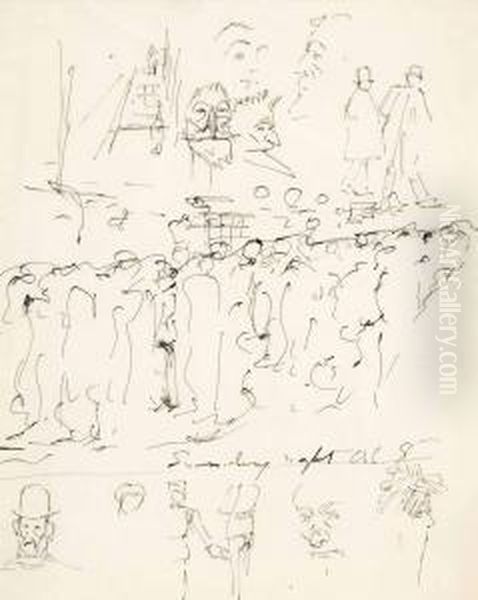 Figure Sketches - view 1