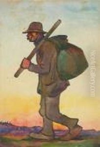 Dublin Types - The Birdcatcher by Michael Healy