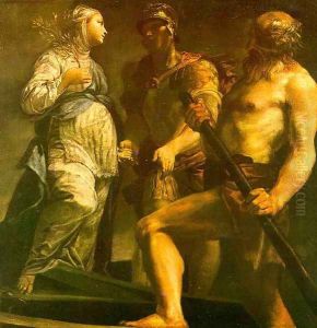 Aeneas with the Sybil & Charon 1700-05 by Giuseppe Maria Crespi