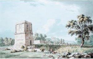 The Tomb Of Theron, Agrigentum, Sicily by Thomas Hearne