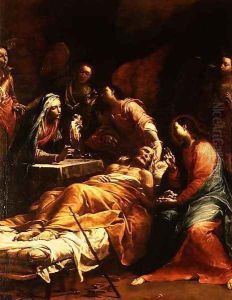 The Death of St. Joseph, c.1712 by Giuseppe Maria Crespi