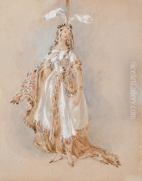 Lady In Peruvian Costume - view 1
