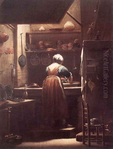 The Scullery Maid 1710-15 - view 1