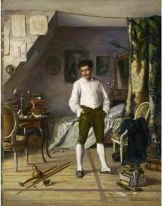 Interieur, 1873
Interior, 1873 by Henri Hebert