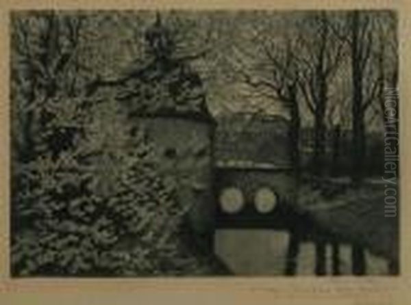Schlossansicht Mit Wassergraben - view 1