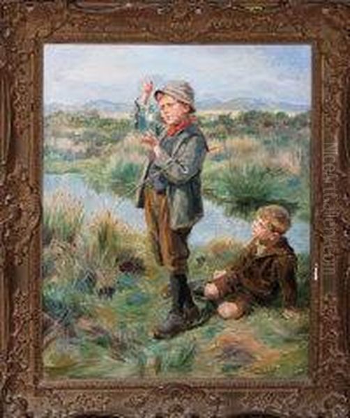 Tiddlers: Two Boys Fishing - view 1