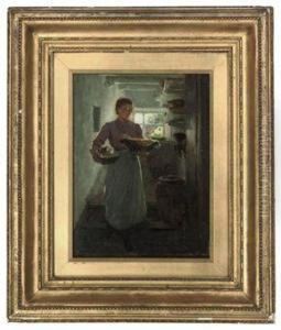 Maid In An Interior