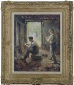 Making Mats by Ralph Hedley