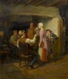 In The Tavern by Ralph Hedley