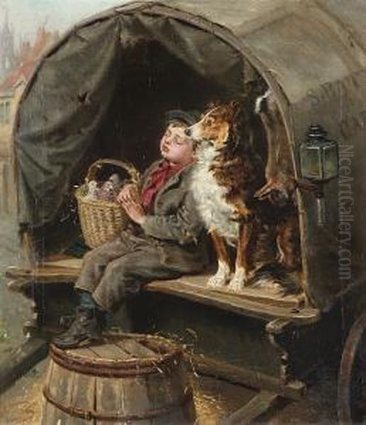 The Last In The Market by Ralph Hedley