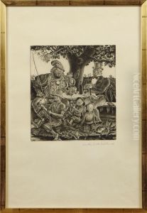 Sagoillustration by Bertil Bull Hedlund