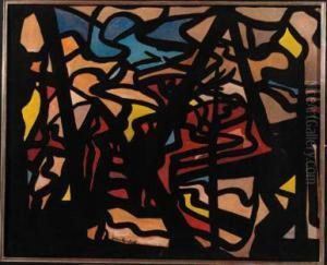 An Abstract Composition by Jacoba Heemskerck Van Beest