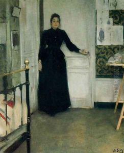 Mujer en la habitacion by Ramon Casas