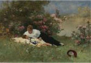 At Rest Among The Flowers At Rest Among The Flowers