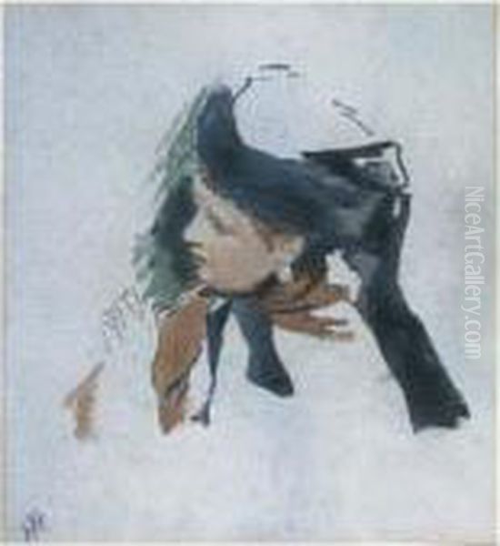 Tete De Femme De Profil - view 1