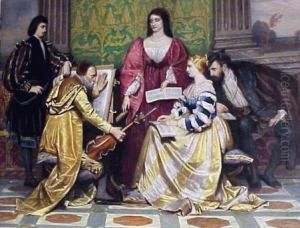 [the Recital] by Ferdinand Heilbuth