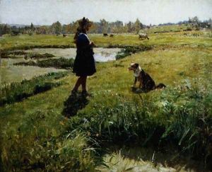 A Midday Pause by Evariste Carpentier