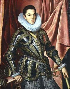 Portrait of a Young Man in Armour