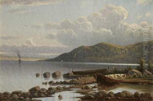 Romantische Kustenlandschaft by Gerhard V.E. Heilmann