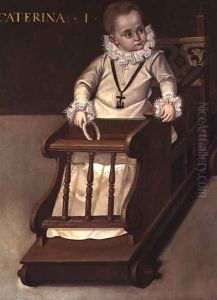Portrait of a child called Caterina, aged one