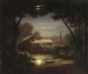 Blick Von Einem
Bauernhaus by Karl Heilmayer