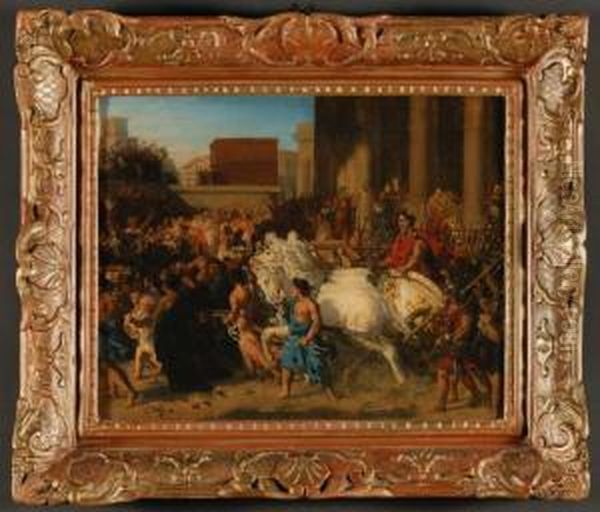 Il Trionfo Di Lucio Paolo Emilio Dopo La Conquista Dellamacedonia - view 1