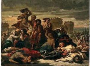 scene Historique by Francois - Joseph Heim