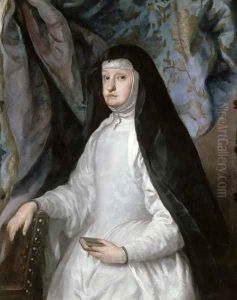 Mariana of Austria, Queen of Spain (1634-96), c.1685-93 by Claudio Coello