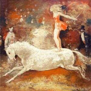 Circus Scene by Walter Heimig