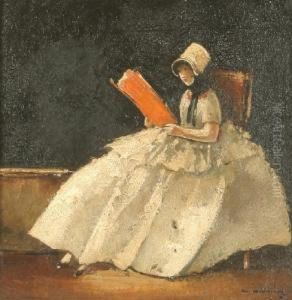 Lesende by Walter Heimig