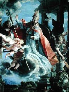 The Triumph of St. Augustine (354-430) 1664