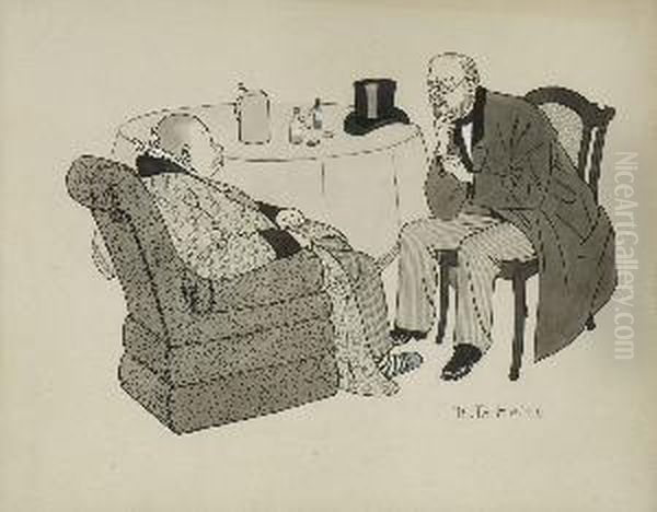 Beim Arzt. 1919 - view 1