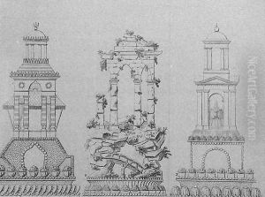 Designs for pastry decoration from 'Le Patissier Royal parisien' 1854 Designs for pastry decoration from 'Le Patissier Royal parisien' 1854