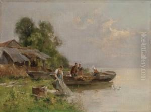 Chiemseefischer by Karl Adam Heinisch