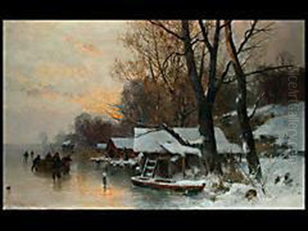 Winterabend Am Starnberger See - view 1