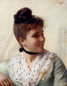 A Young Beauty by Tito Conti